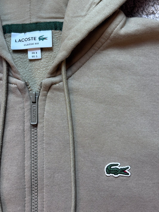 Lacoste Vintage Zipper -Olivgrün
