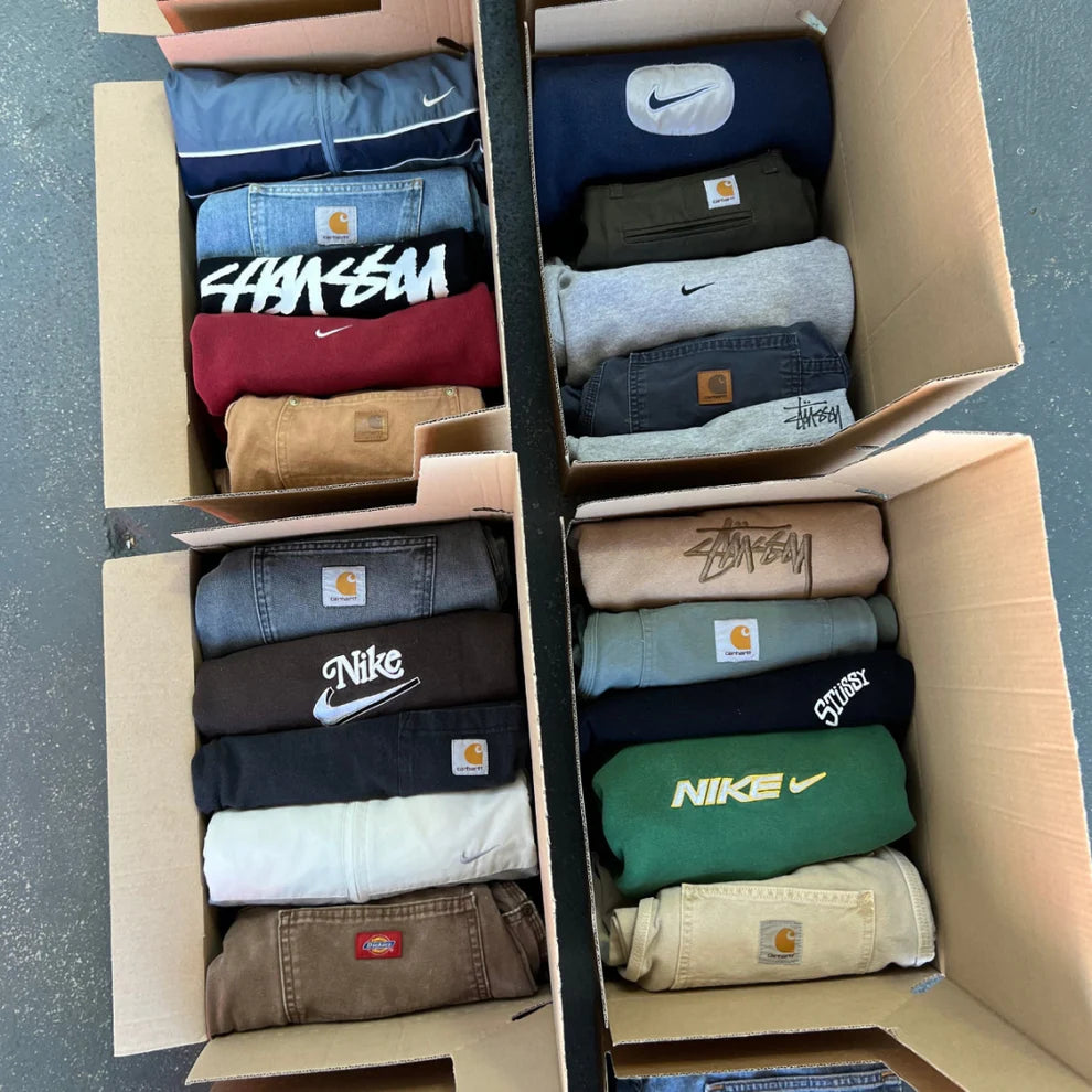 VINTAGE MYSTERY BOX –  2-3 BRANDED PIECES