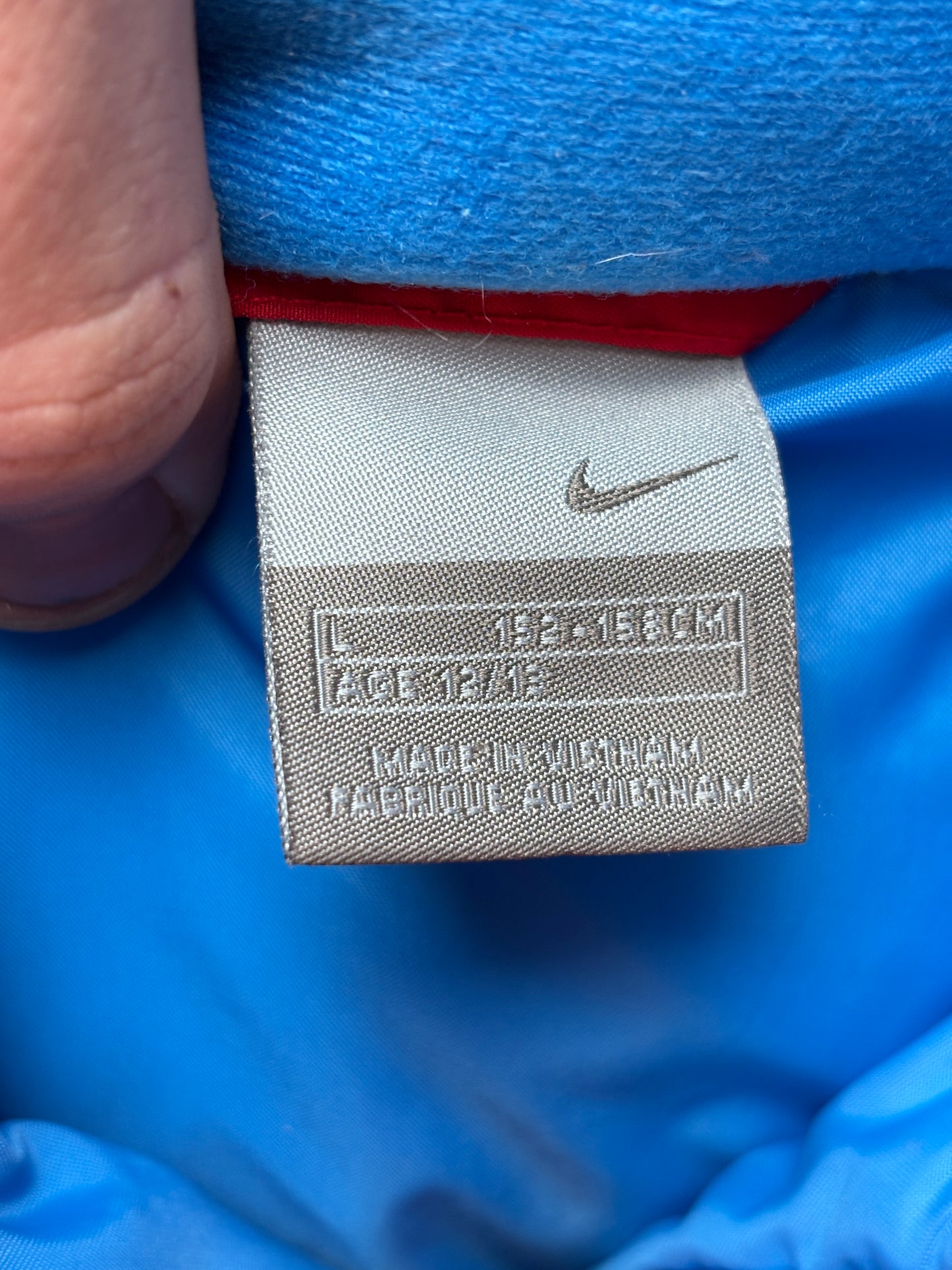 Nike Vintage Puffer Vest Red/Blue