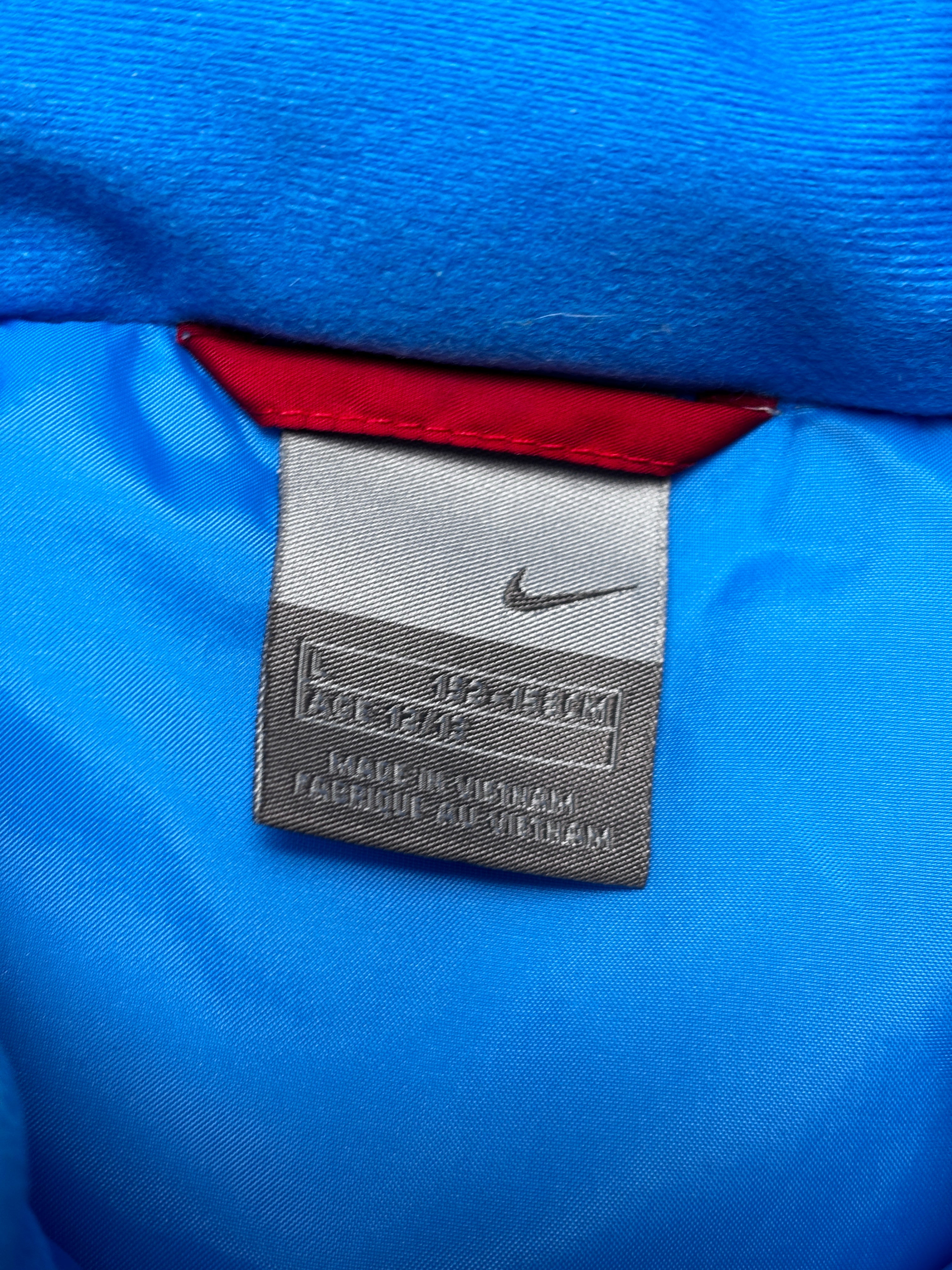 Nike Vintage Puffer Vest Red/Blue