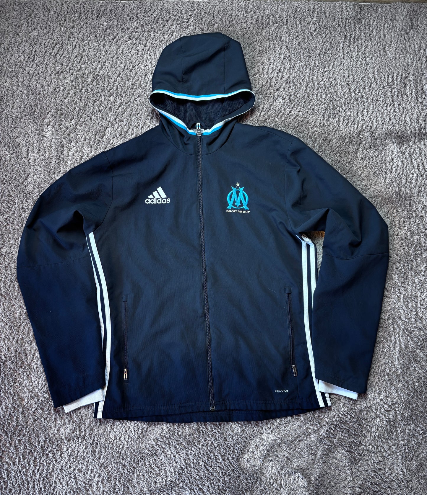 Adidas Vintage Olympique Marseille Track Jacket