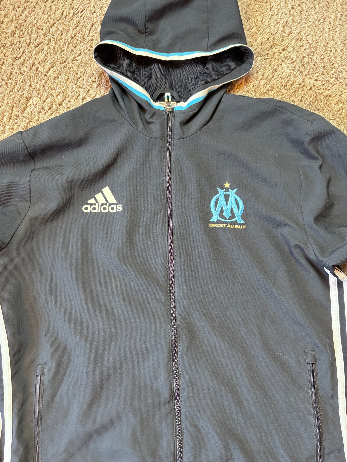 Adidas Vintage Olympique Marseille Track Jacket