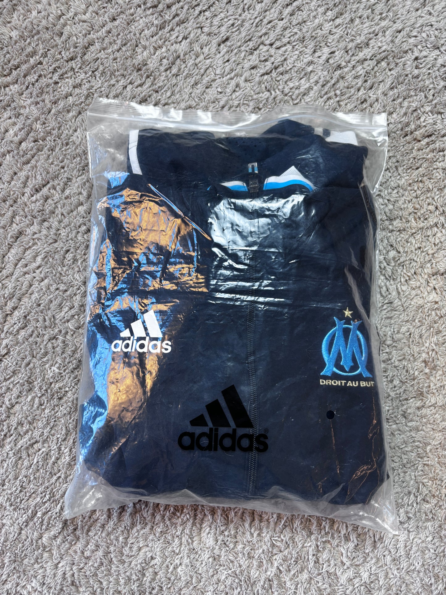Adidas Vintage Olympique Marseille Track Jacket