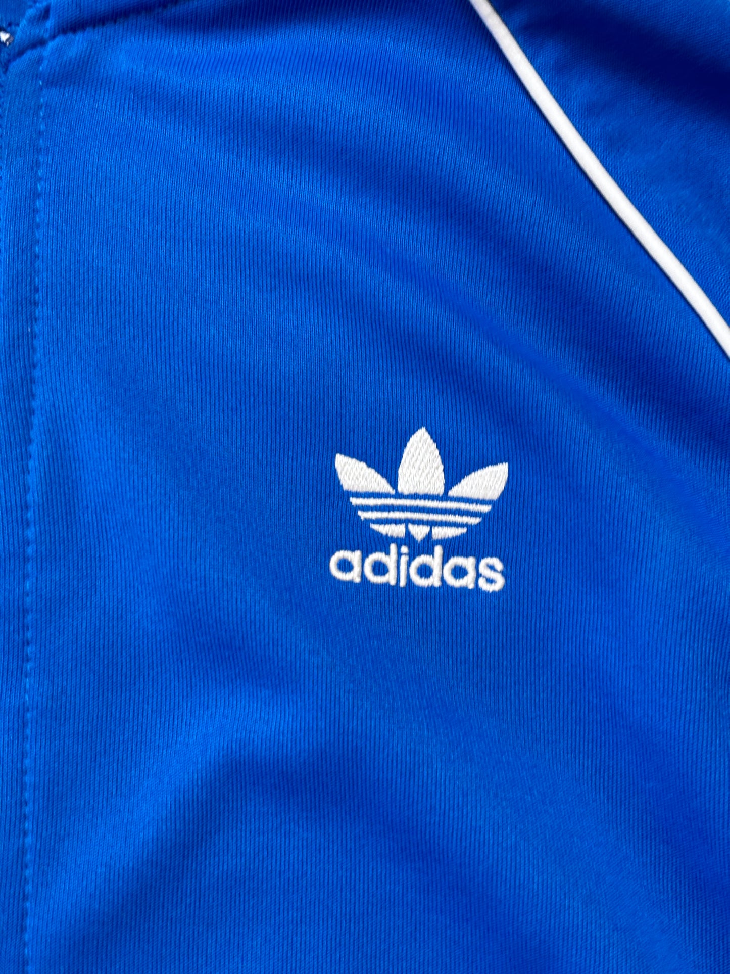 Vintage Adidas Firebird Tracksuit Blau Weiß