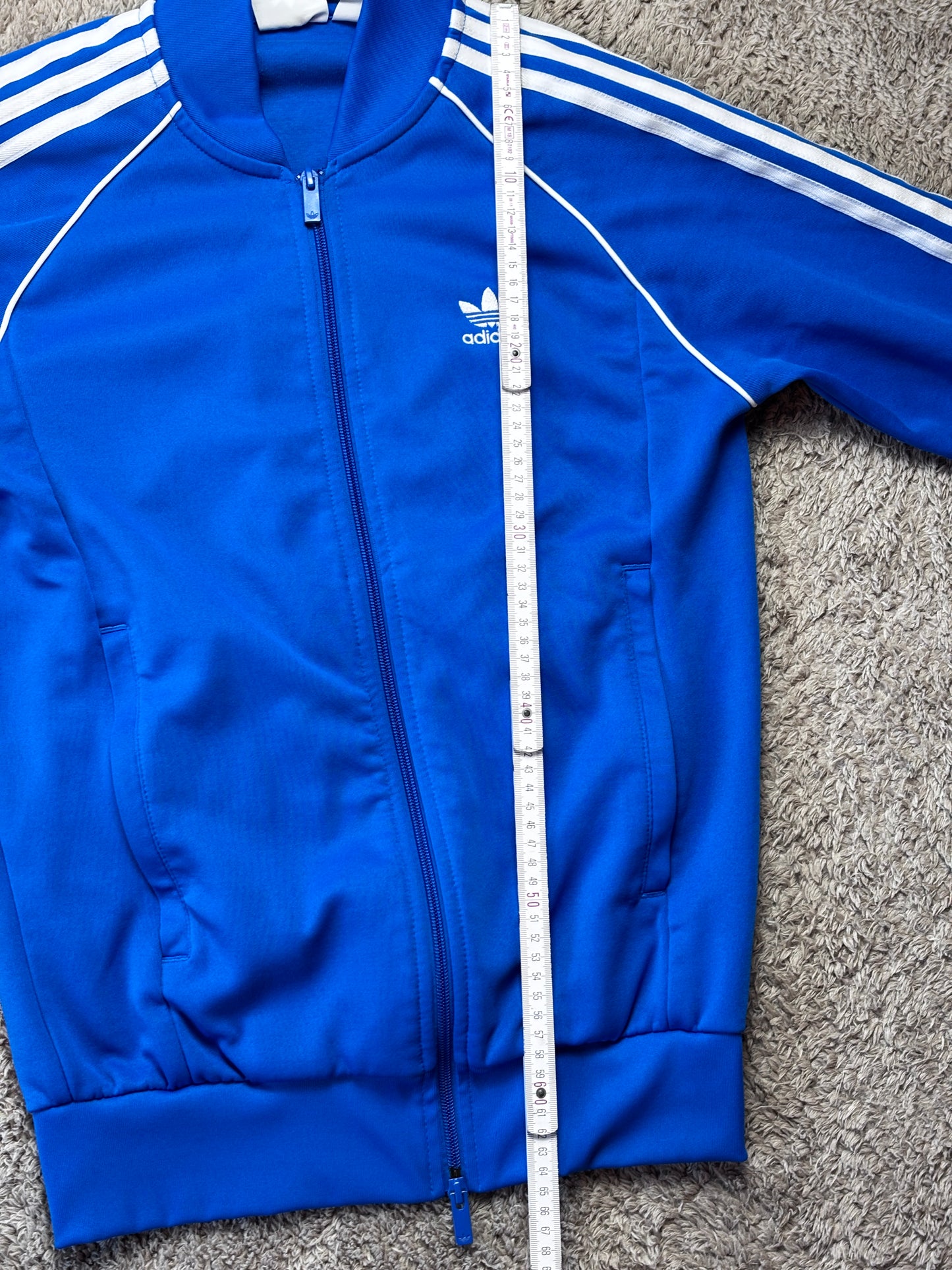 Vintage Adidas Firebird Tracksuit Blau Weiß