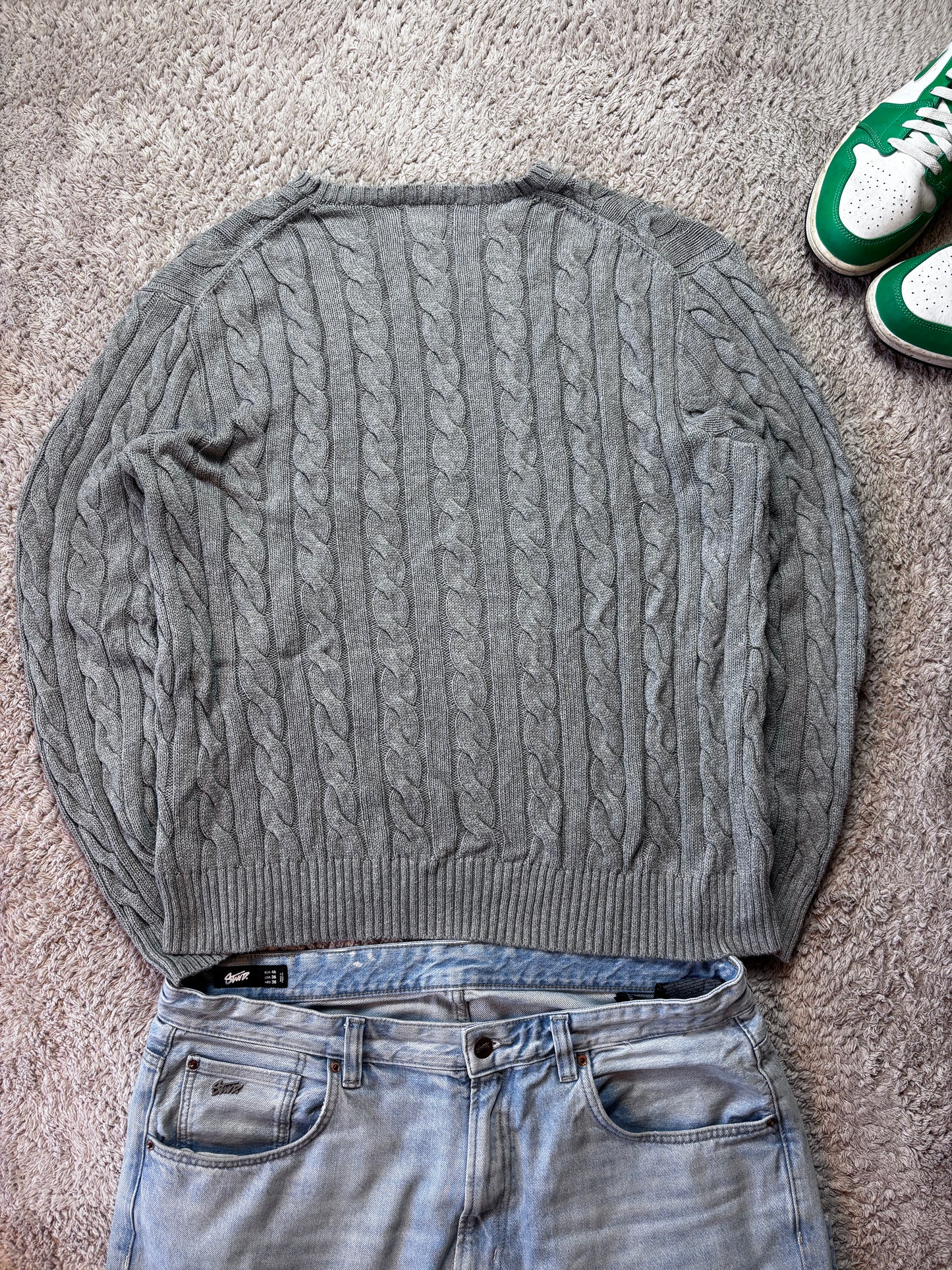 Vintage Polo Ralph Lauren Cable Knit Sweater