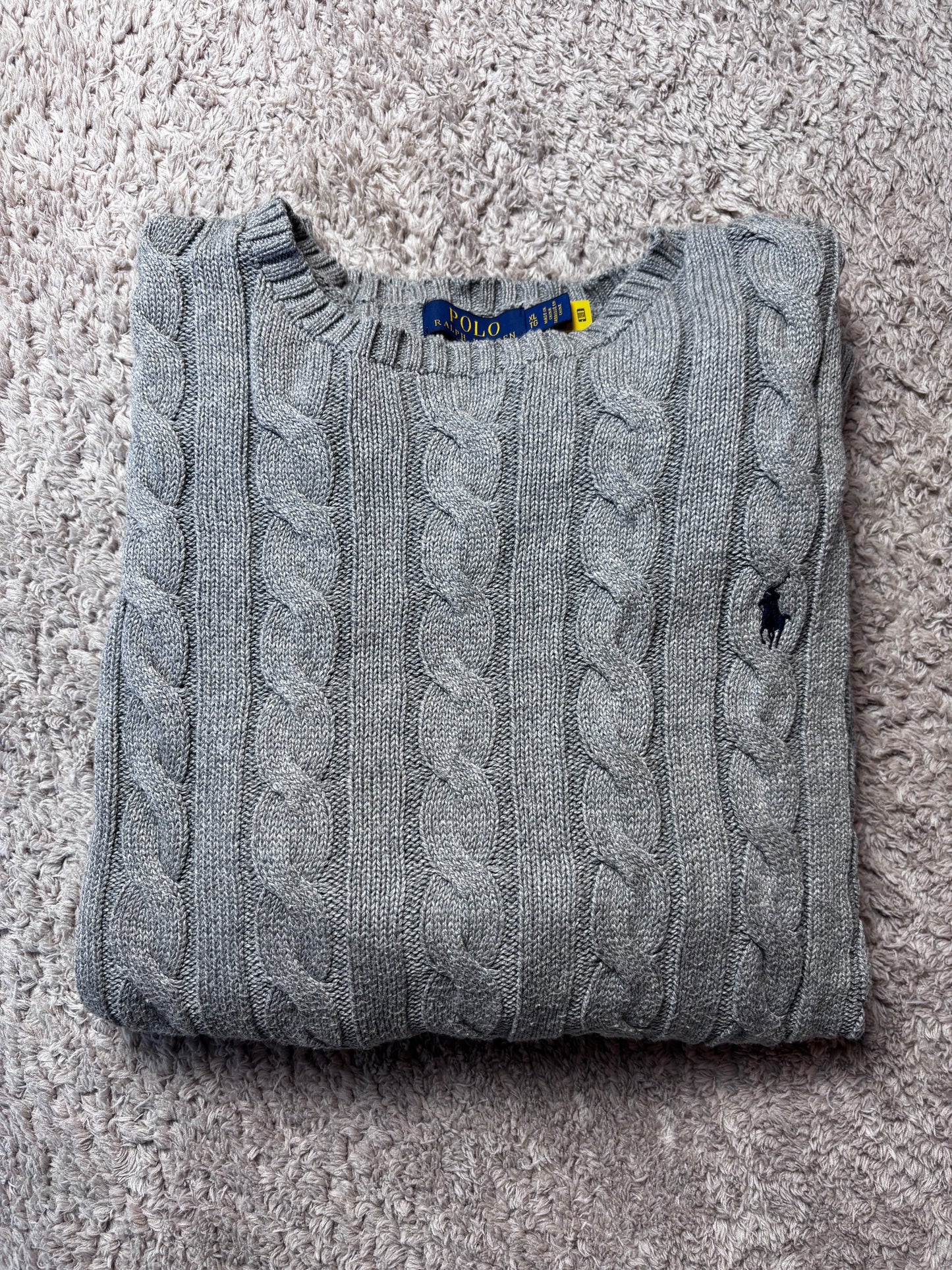 Vintage Polo Ralph Lauren Cable Knit Sweater