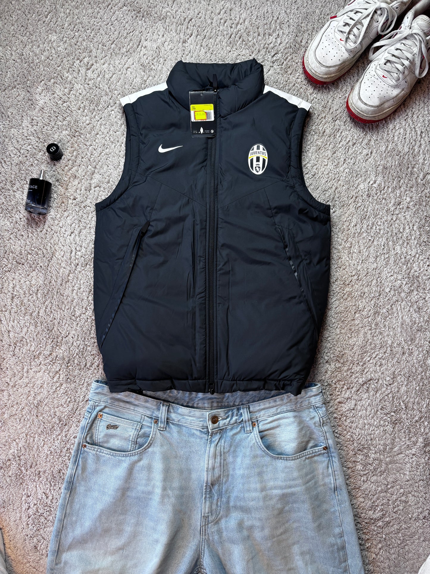 Vintage Nike Juventus Puffer Vest