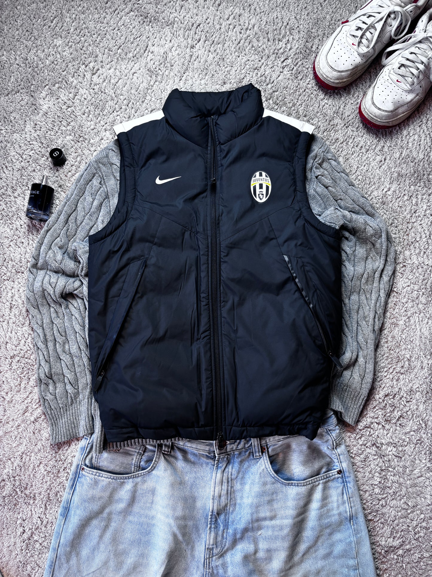 Vintage Nike Juventus Puffer Vest