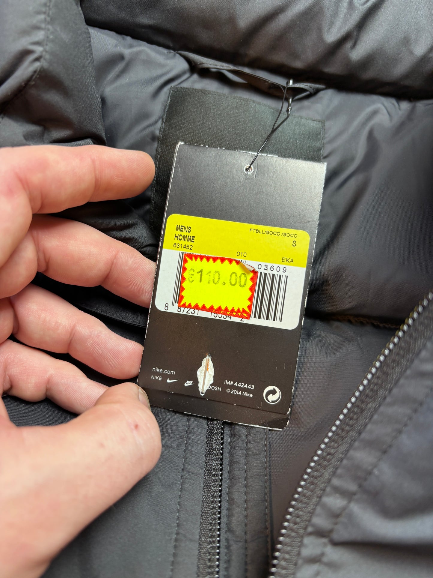 Vintage Nike Juventus Puffer Vest