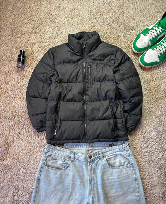 Ralph Lauren Vintage Puffer Schwarz