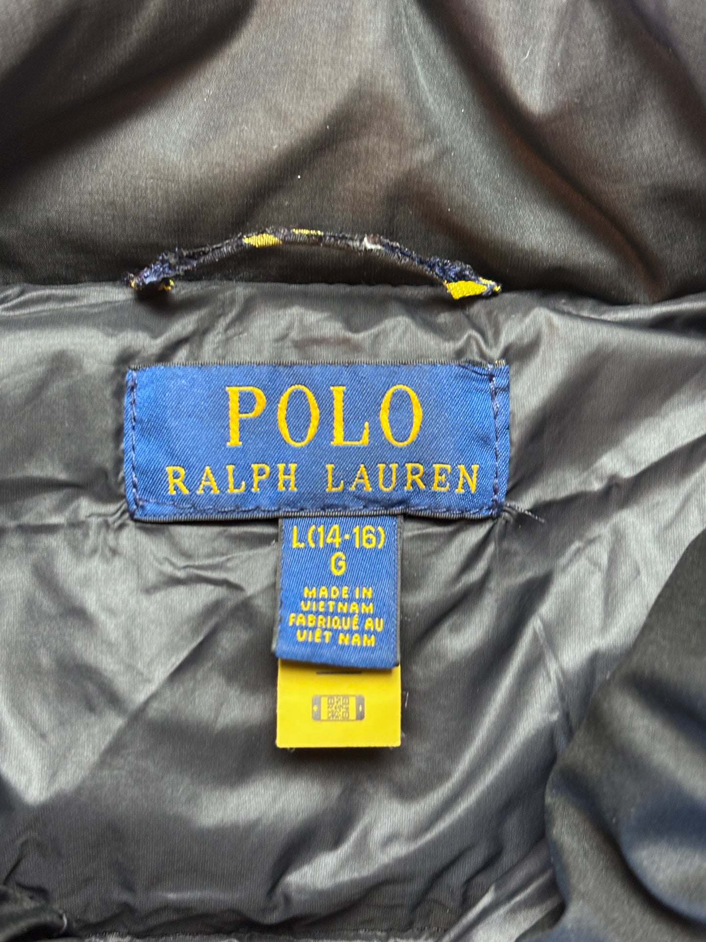 Ralph Lauren Vintage Puffer Schwarz