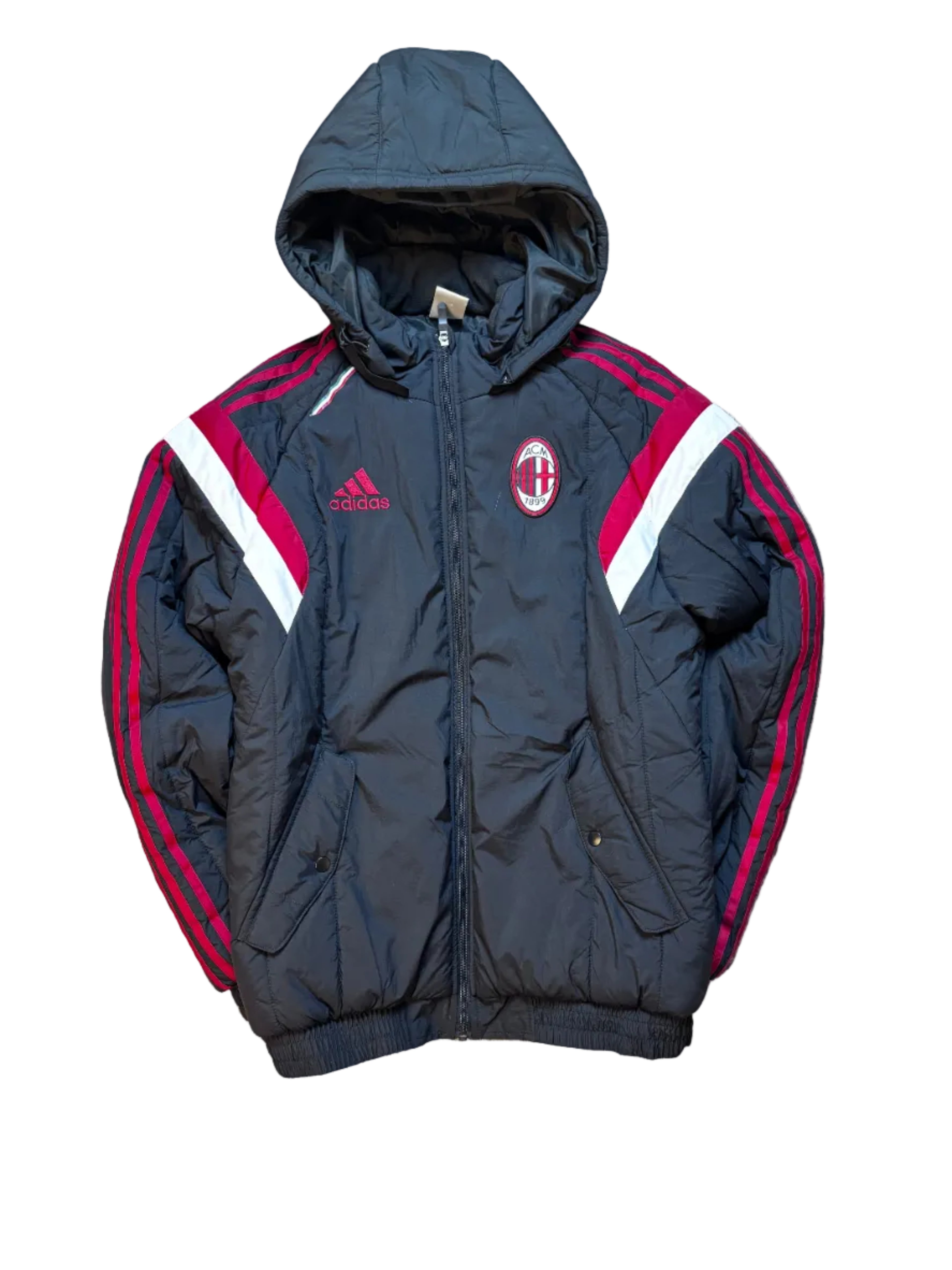 Vintage adidas AC Milan Winter Jacket (2014) 🔴⚫