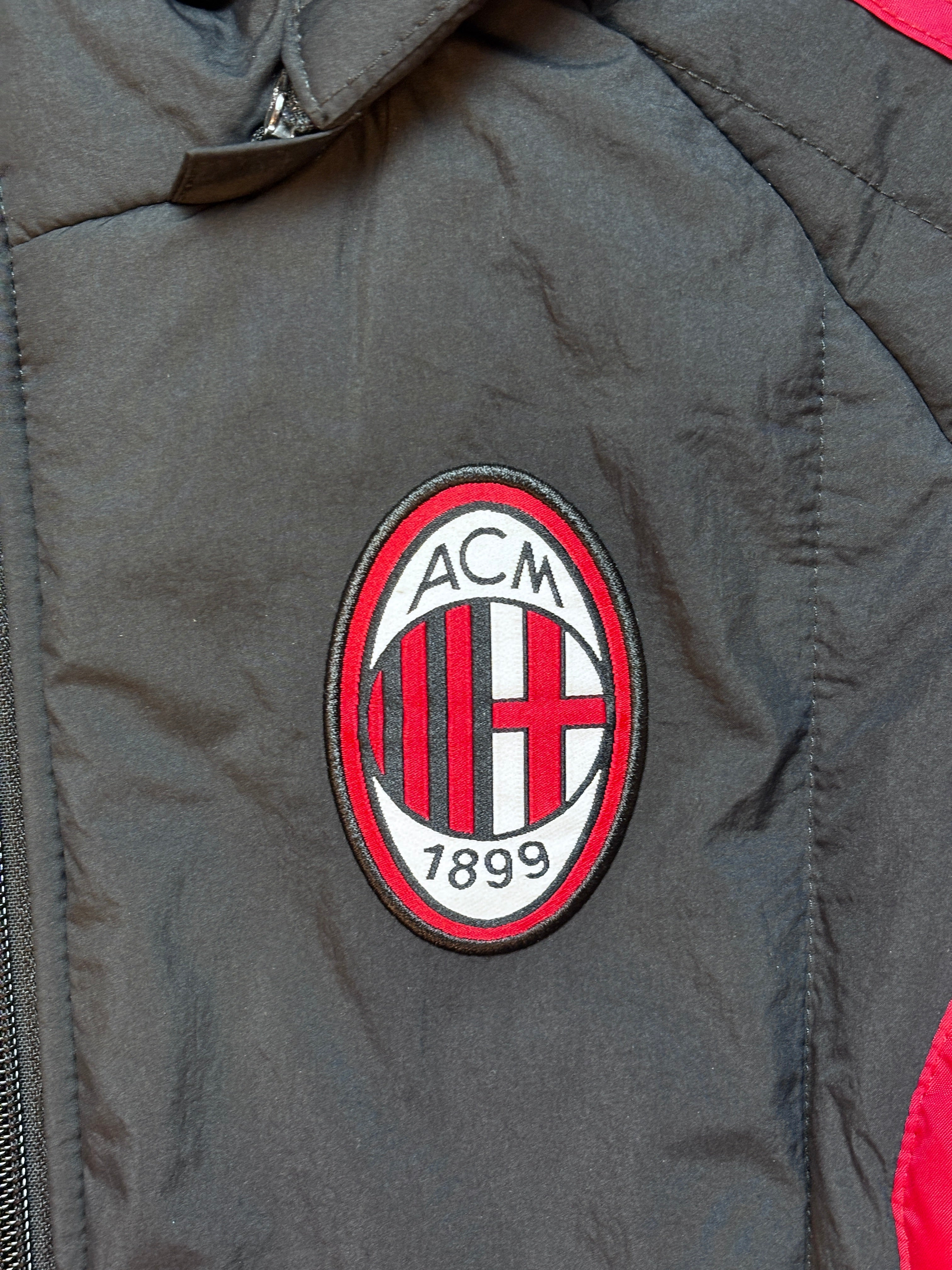 Vintage adidas AC Milan Winter Jacket (2014) 🔴⚫
