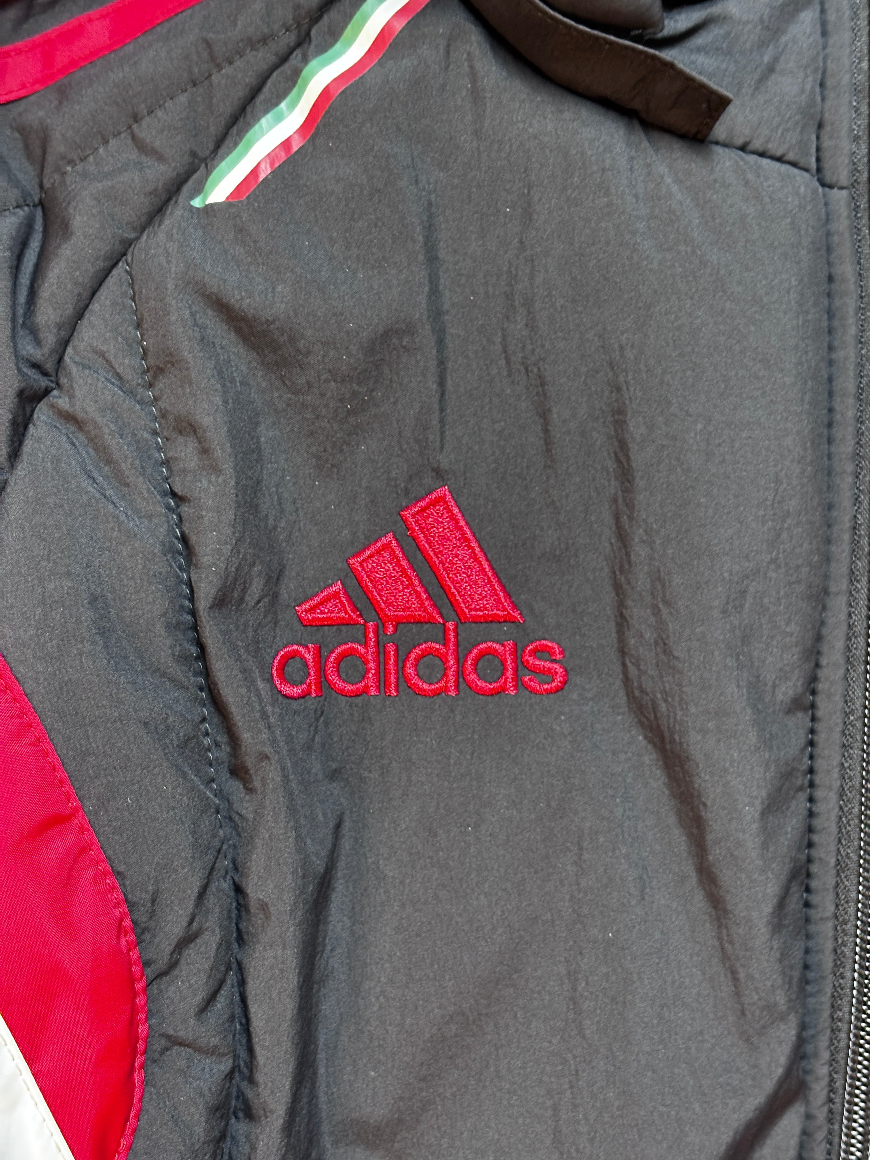 Vintage adidas AC Milan Winter Jacket (2014) 🔴⚫
