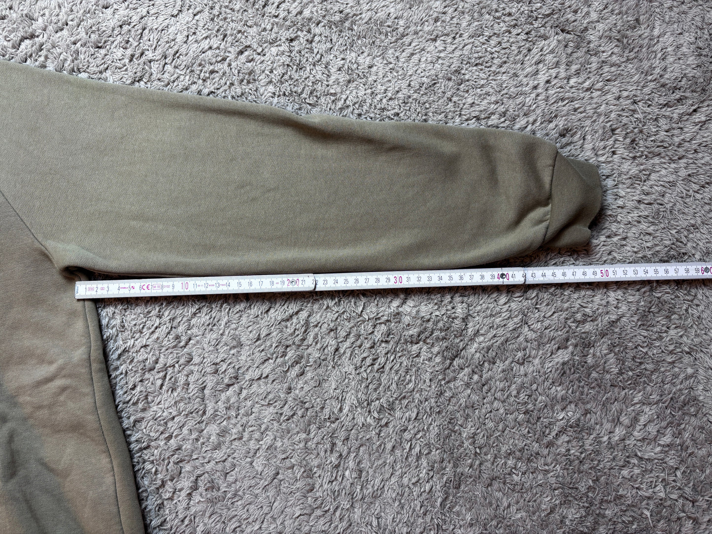Lacoste Vintage Zipper -Olivgrün