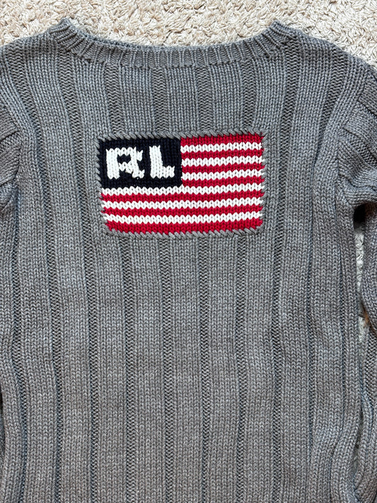 Ralph Lauren Vintage Usa Cropped Knitwear