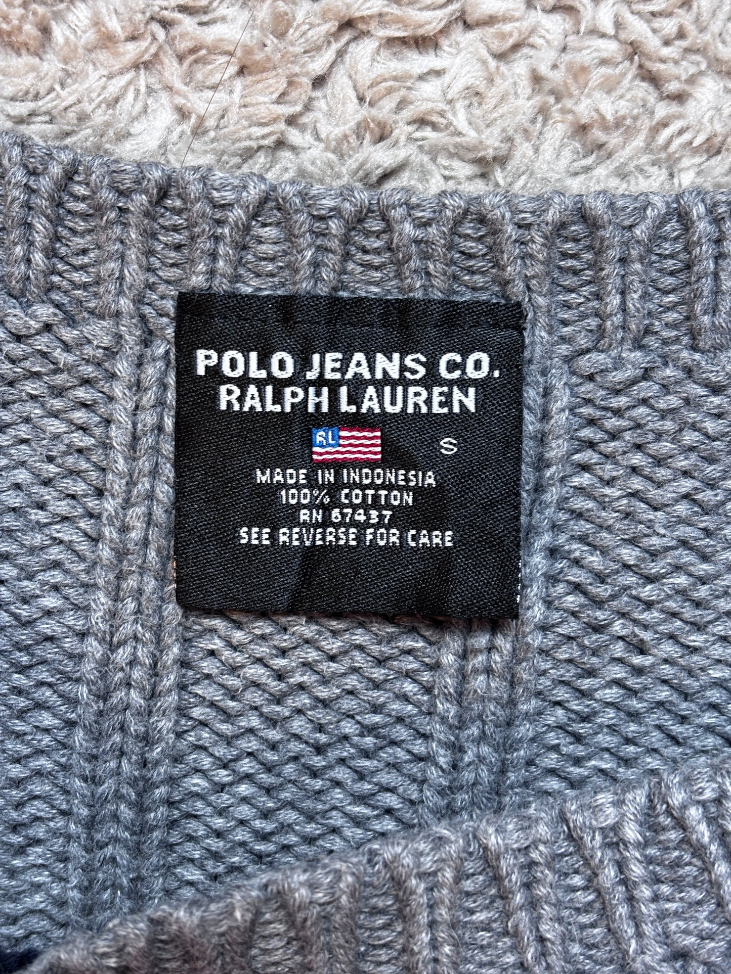 Ralph Lauren Vintage Usa Cropped Knitwear