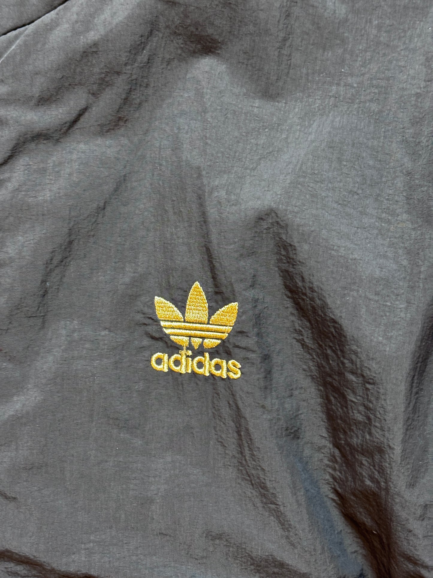 Adidas Vintage Wendejacke Beige/Schwarz